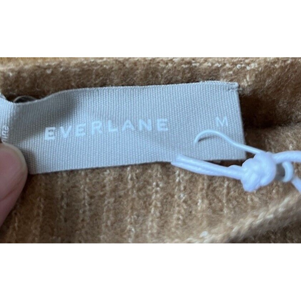 NWT Everlane Wool Blend Crop Tank In Camel Size Medium - Picture 6 of 8